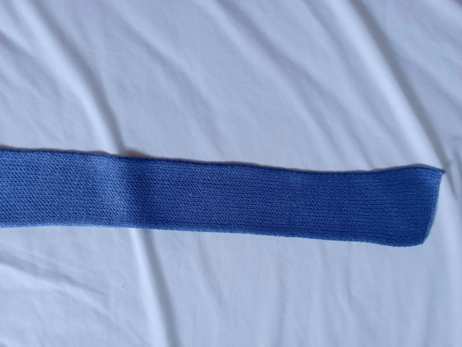 Cachecol de malha infantil azul – photo 12